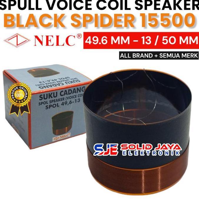 Promo SPUL SPEAKER BLACK SPIDER 15500 49.6 MM 13 - 50 MM SEPUL 49,6 MM 49,6MM 49.6MM 50MM SPOL SPOLL