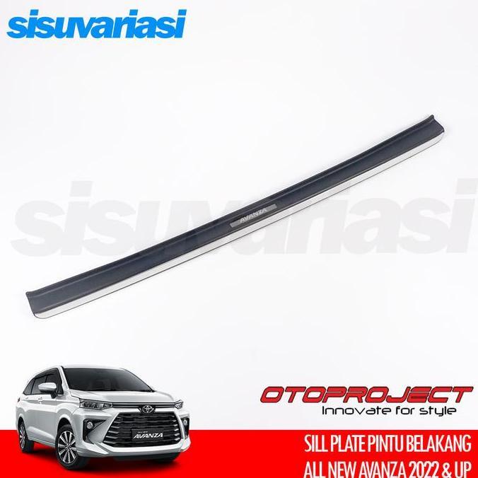 Sillplate Belakang All New Avanza 2022-Up Otoproject Aksesoris Mobil DISKON