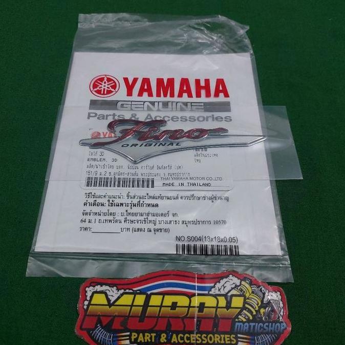 Emblem body fino depan original ASLI