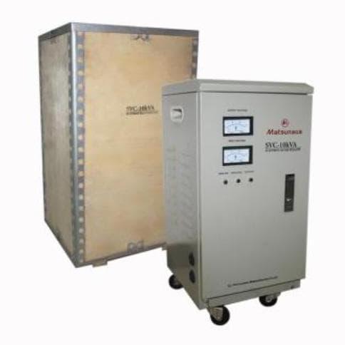 STABILIZER MATSUNAGA STAVOL 5000 WATT SERVO MOTOR/SOFT START/REGULATOR ORIGINAL DAN TERPERCAYA