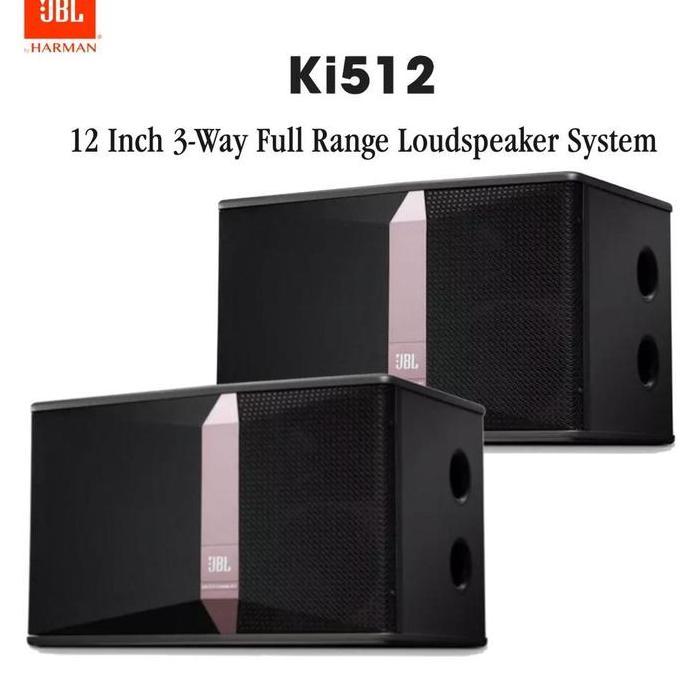 Promo JBL KI512 12 inch 3 way full range professional speaker system Diskon