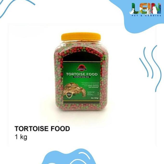 Jurassic Tortoise Food 1kg Makanan Torto Hermani Pelet Kura kura