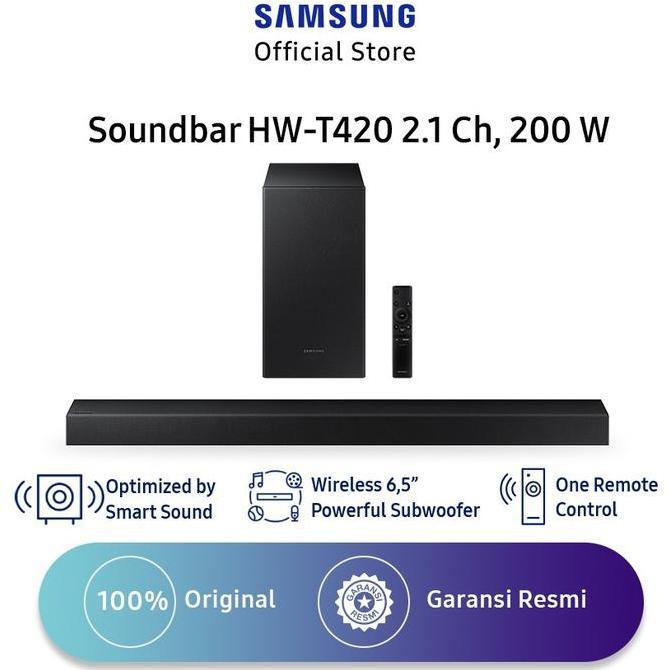 Promo SAMSUNG SOUNDBAR HW-T420 / HW T420 / HWT420 Diskon