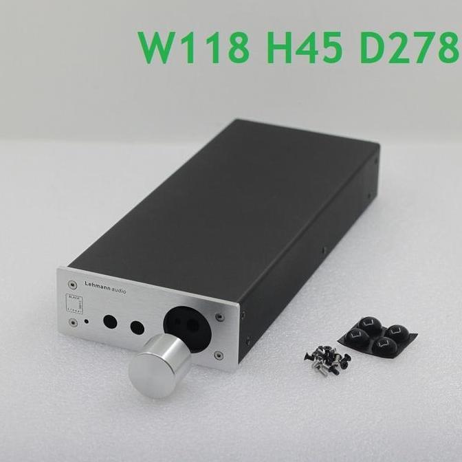 Promo Mini Size W118 H45 D278 AMP Amplifier Housing Box Lehmann Chassis Diskon