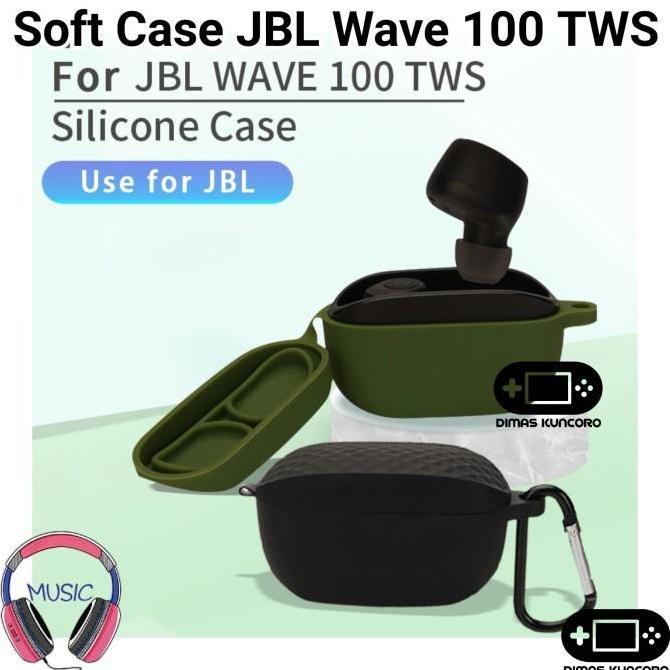 Promo Soft Case JBL Wave 100 TWS silicone silicon 100TWS bumper casing shell Diskon