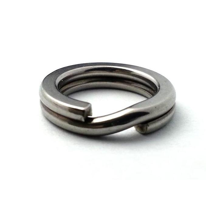 Hammer Head Split Ring No 9 - Silver
