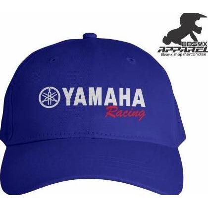Topi Baseball Unisex Bordir YAMAHA RACING Terbaru Hat Soft Material / Topi Dewasa Pria Wanita Baseba