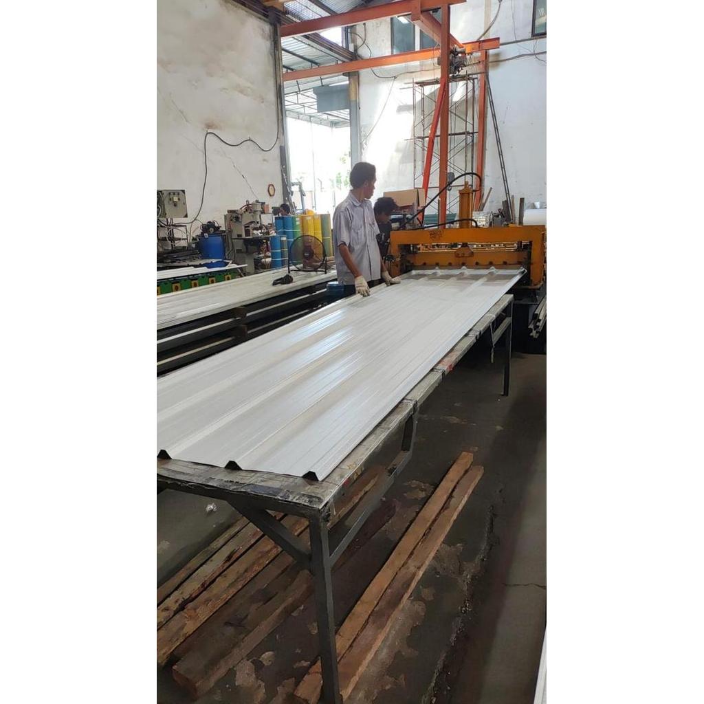 Atap Spandek 0.25 mm x 3 mtr Galvalum Zincalum SUPRADEK SNI 1060 /mtr