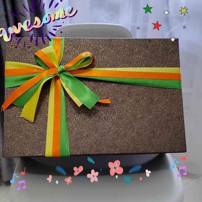 Ready Parsel Ramadan /Hampers/Bingkisan/Hantaran Idul Fitri Kopi Hardbox