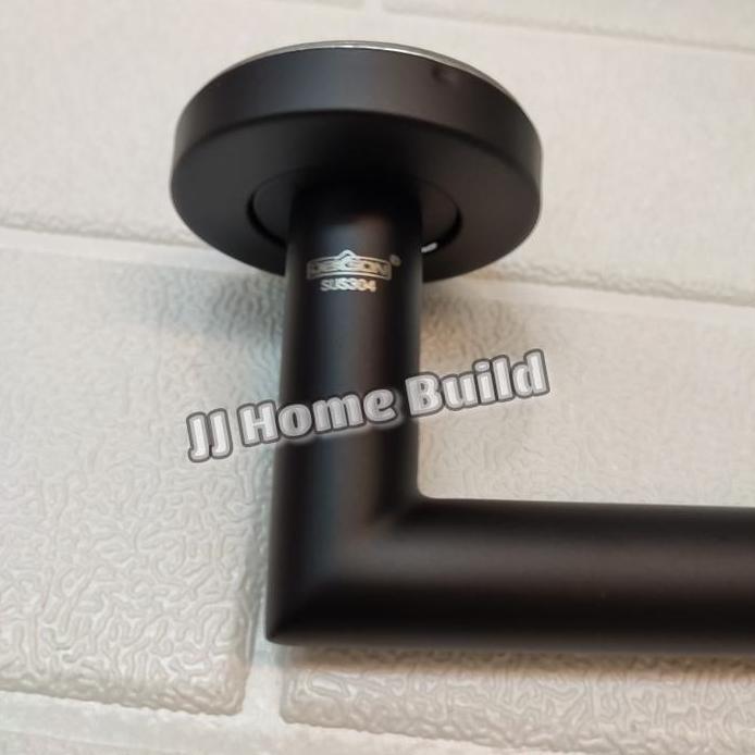 Handle Pintu Roses DEKSON LHTR 0003 Matt Black/Hitam / Gagang Pintu