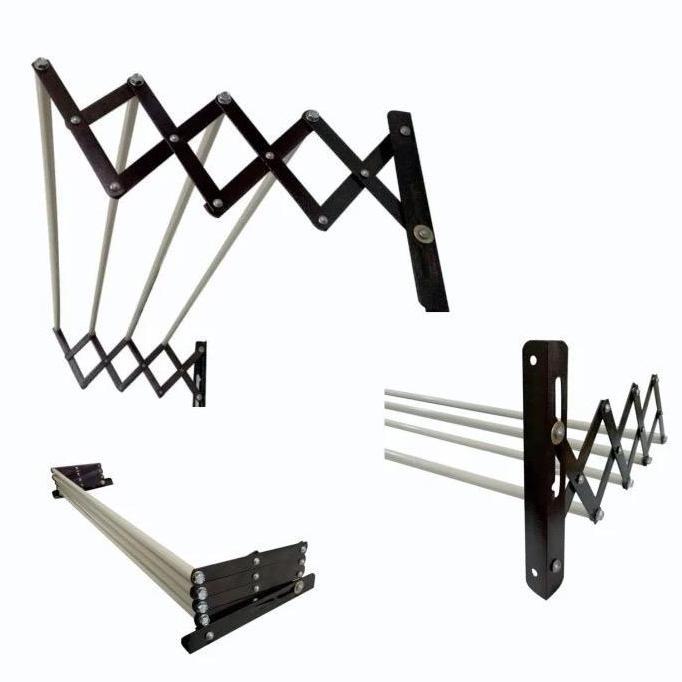 TERLARIS Jemuran Dinding Lipat Tembok Jemuran Baju Jemuran Handuk  Jemuran Lipat PortableJemuran Din