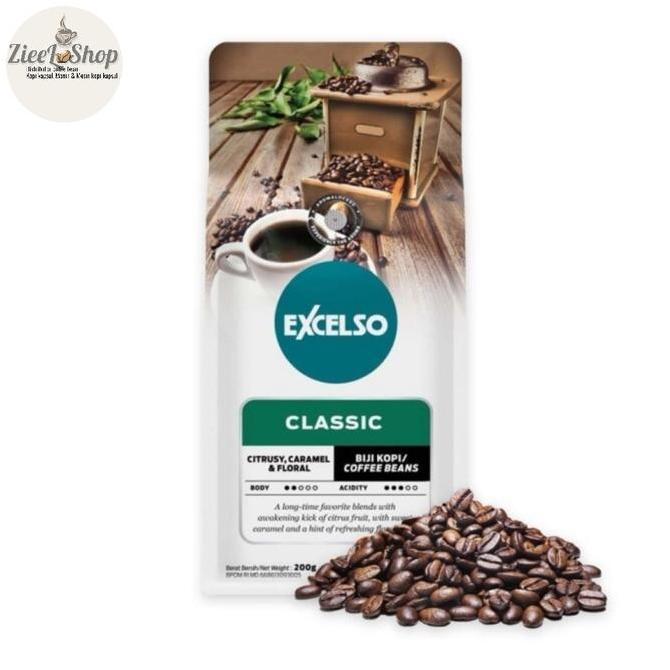Ready Kopi Excelso Classic Biji 200g- Coffee bean Excelso Classic Biji