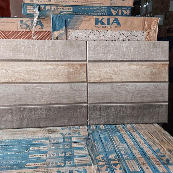 KERAMIK LANTAI 40X40 MOTIF KAYU PUTIH ABU