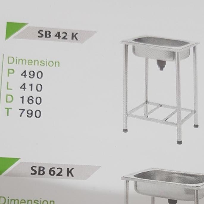 bcp sink royal pakai kaki SB 42 K