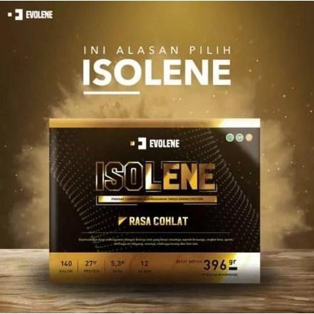 EVOLENE ISOLENE WHEY ISOLATE/ISOLENE WHEY ISOLATE EVOLENE 100% BPOM