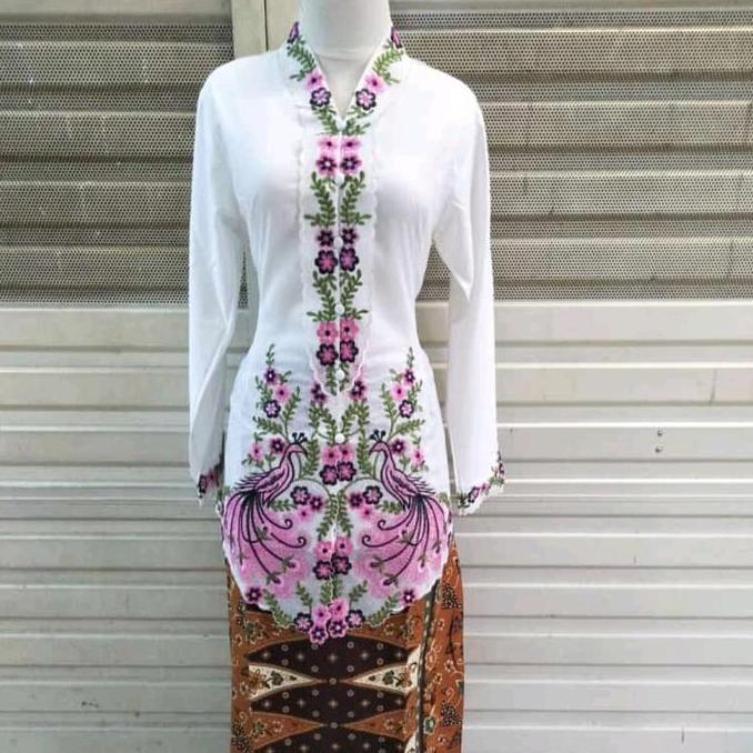 setelan kebaya encim cendrawasih/katun Ima premium/kebaya encim Katun