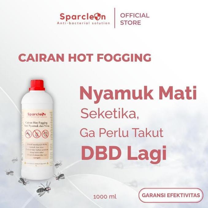 BERKUALITAS SPARCLEAN - Cairan Fogging nyamuk dan virus 1L ( Garansi Efektif )