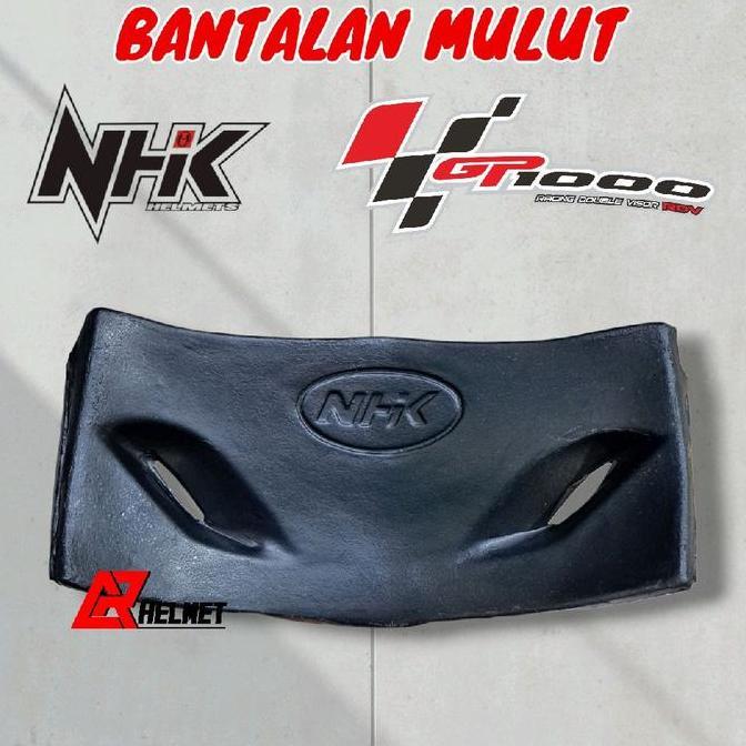 SIAPKIRIM Bantalan mulut helm Nhk Gp1/pelindung mulut/busa dagu nhk gp 1 Motorcycle READY STOCK