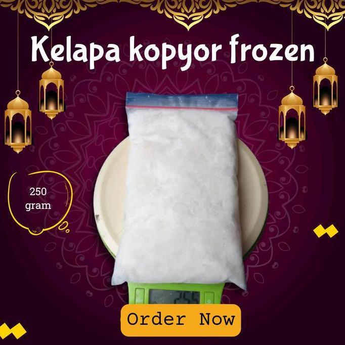NEW KELAPA KOPYOR FROZEN 250 GRAM BEST