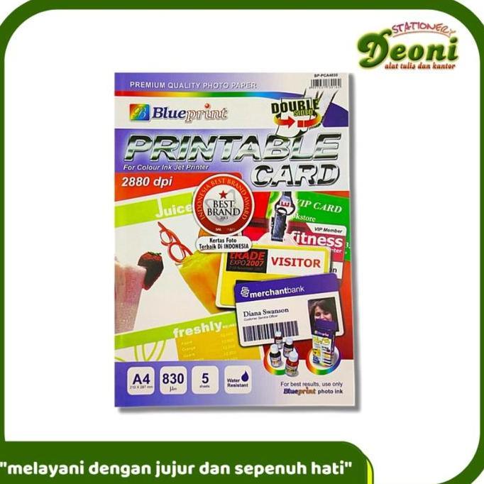 Blueprint PVC ID Card