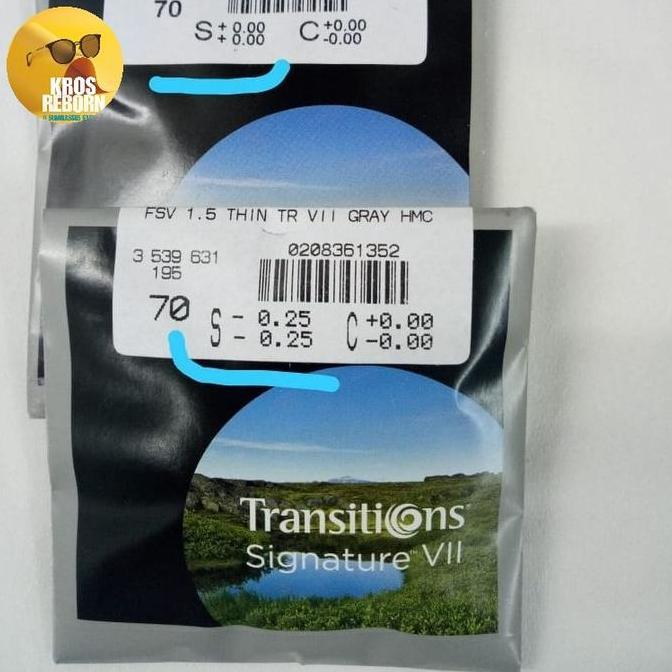 Lensa Transition / Photocromic minus, plus, progresif, lensa baca