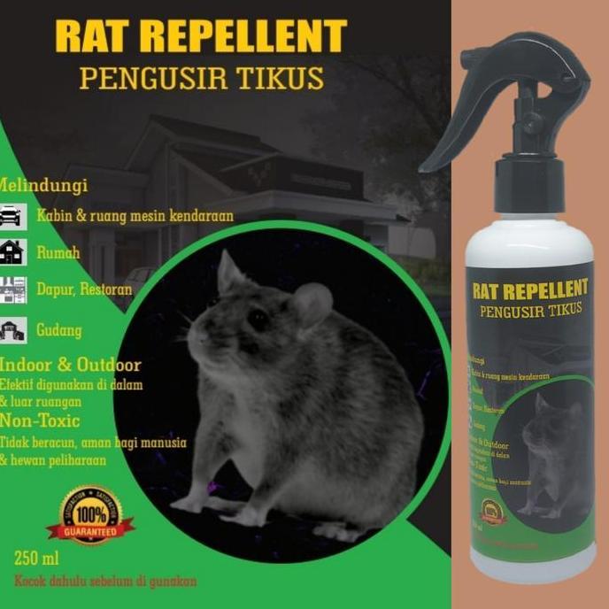 BERKUALITAS rat repellent tidak beracun pengusir tikus rodent repellent