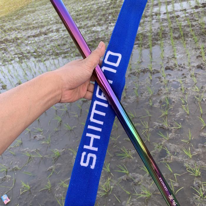 Joran Tegek Shimano Syoufu Pelangi Original Full Karbon Ringan  Pancing Kuat Garansi 1000% Asli 360 