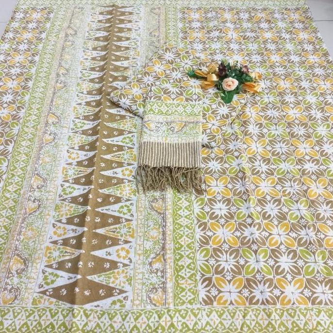 Kain batik cirebon trusmi batik fariza doby cap tulis sarimbit couple2