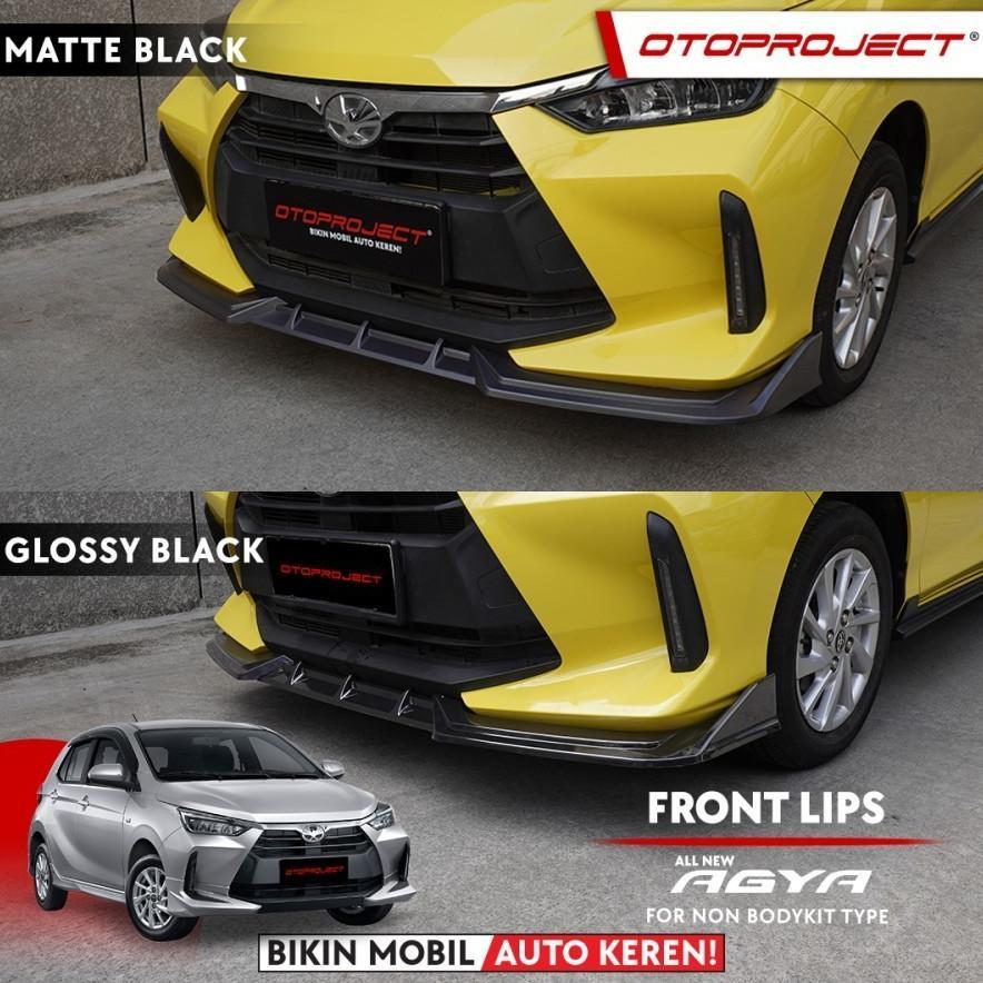 [PROMO] Otoproject - Front Lips Bumper Depan Mobil Agya 2023 - 2025 (NON GR/NON BODYKIT TYPE)