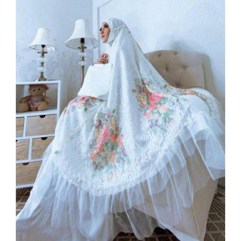 MUKENA JUMBO BUNGA PRINTING-MUKENA 2023