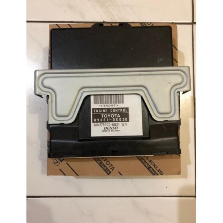 Ecu Komputer Computer Toyota Hilux 2005 2006 2007 2008 2009 2010 2011 Bensin Manual MT 89661-0K030 O