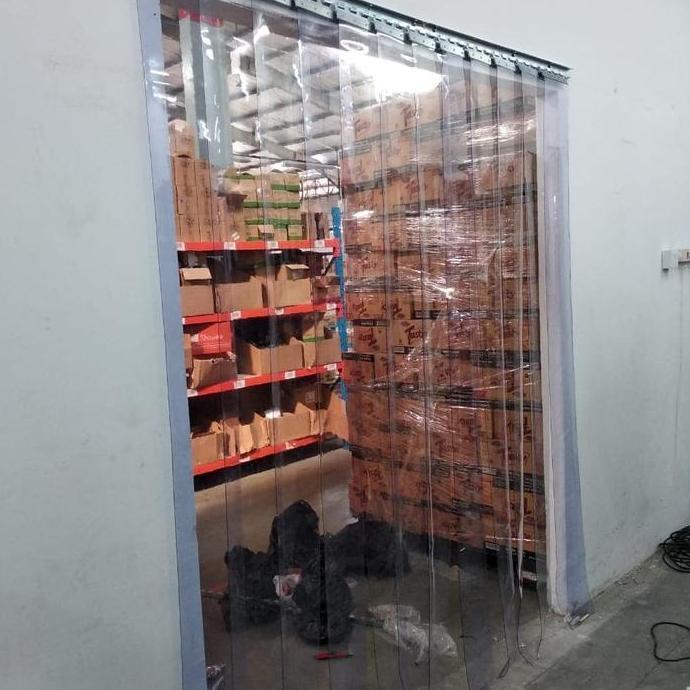 Tirai Plastik PVC Curtain ( Lebar 120cm x Tinggi 200cm )