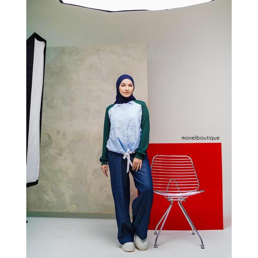 RALITA TOP BY MONEL BAHAN ADEM ATASAN PREMIUM MURAH KEMEJA WANITA KEKINIAN MEWAH KEMEJA BLOUSE WANIT