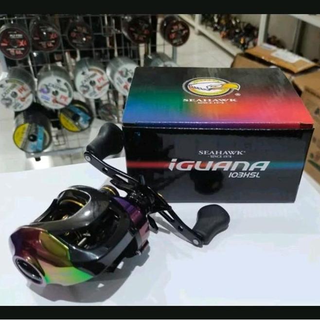 New Arrival, Reel Baitcasting Seahawk Iguana