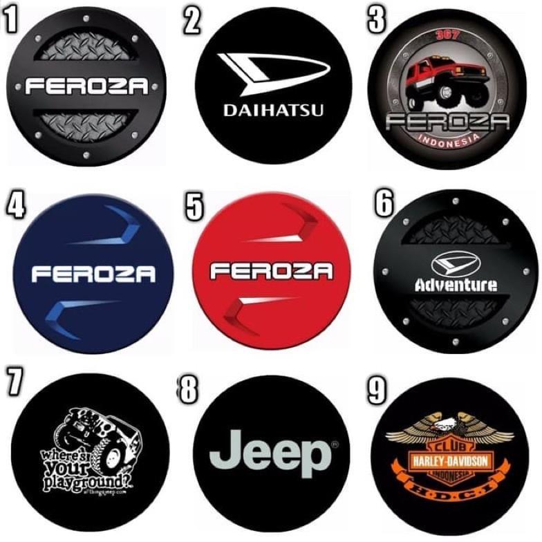 Cover ban sarung ban serep feroza daihatsu