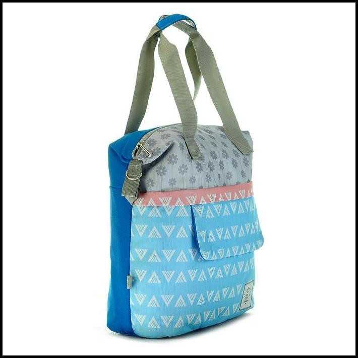 Threerey tas slempang, tote bag multifungsi LAMERI TD30109 Kantong Totebag best seller