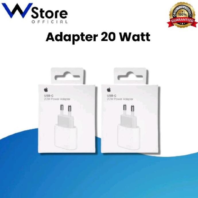 Promo Charger iPhone 20W Original Garansi Resmi [iBox] Diskon
