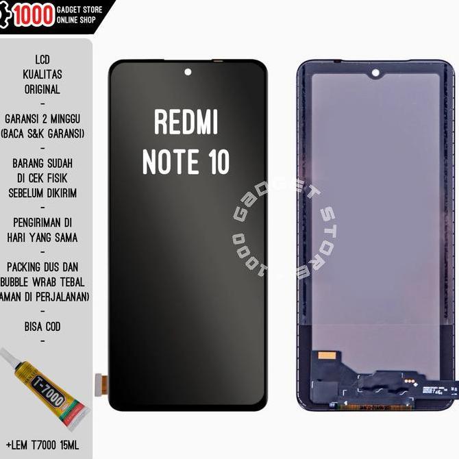 TERBARU - LCD Redmi Note 10 4G | Redmi Note 10s