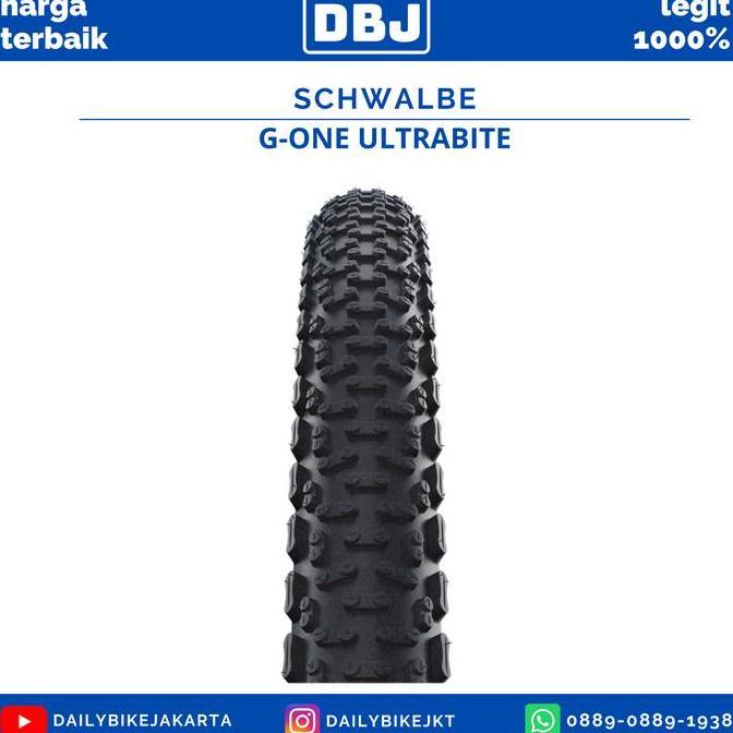 Promo BAN LUAR SEPEDA SCHWALBE G-ONE ULTRABITE TUBELESS GRAVEL MTB Diskon