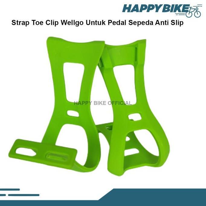 Promo WELLGO Tali Pedal Sepeda Anti Slip Strap Toe Clip Diskon