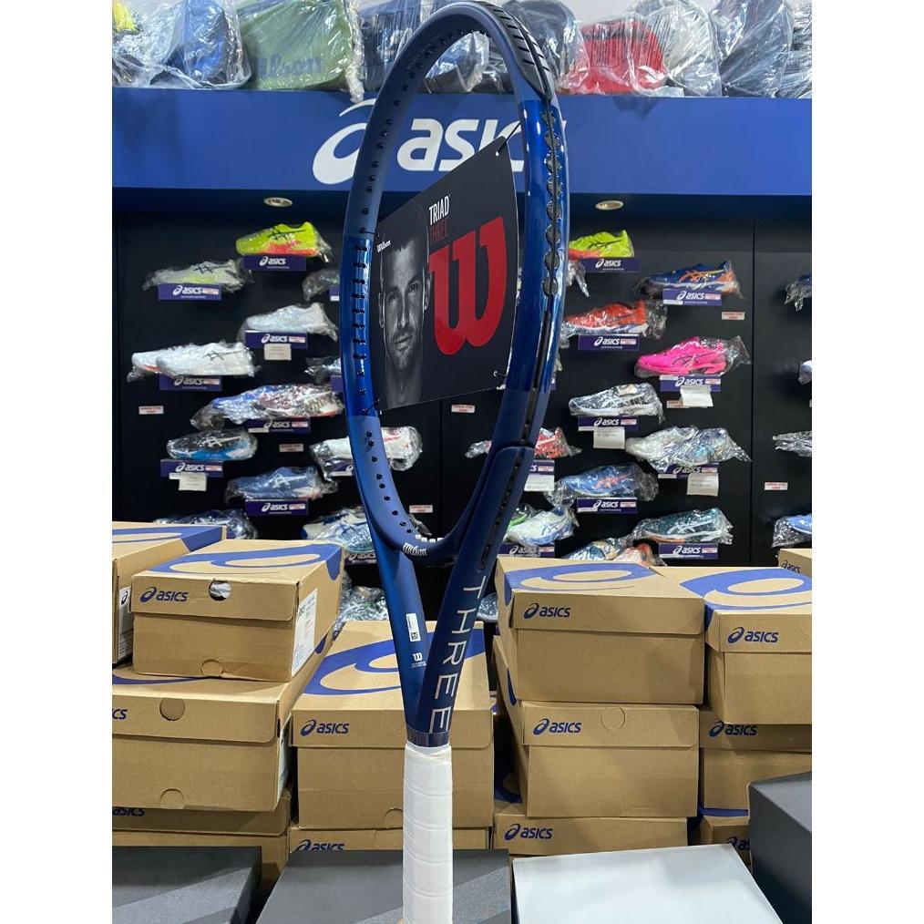 Raket Tenis Wilson Triad Three [264 gram / 113 inc]