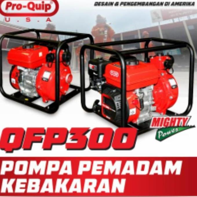 ___] Pompa Air Pemadam Kebakaran Fire Pump PROQUIP 3 INCH QFP300 QFP 300