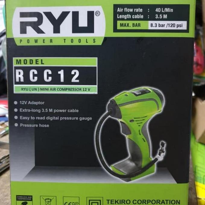 ><><><] Kompresor Mini RYU RCC12V Compresor DC 12 volt