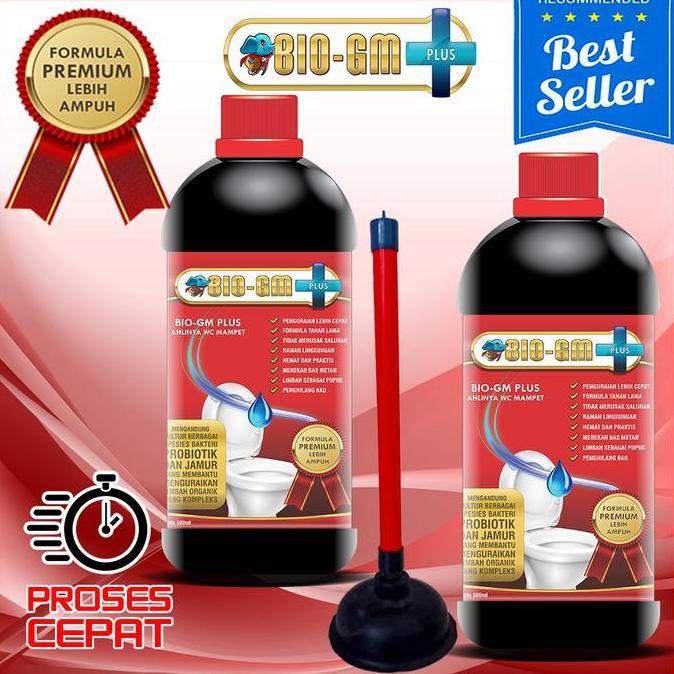 Bst Ready Anti Wc Mampet Bio Gm Plus 2 Botol Bonus Kop Wc Di Jamin Original Best Seller