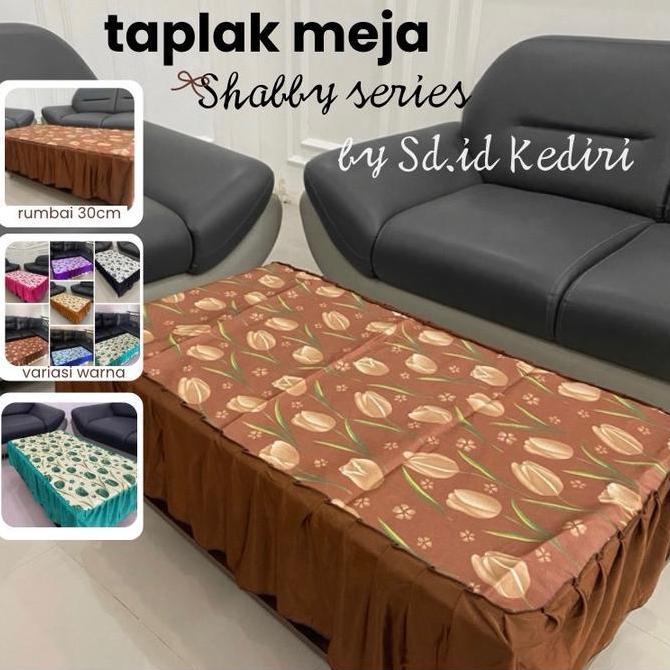 Super Murah, Taplak Meja Ruang Tamu/ Taplak Meja Rumbai Persegi Panjang / Cover Meja / Taplak Meja M