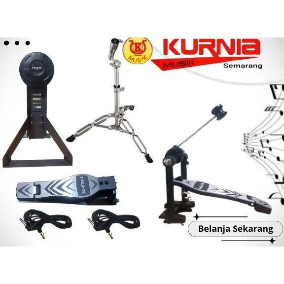 NUX PART DM210 SET-B/PART D210 SET B (KICKPAD, KICKPDL,2KBL,KICK HIHAT, STAND) ORIGINAL DAN TERPERCA