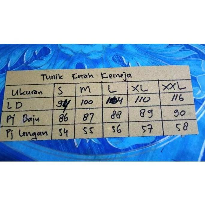 Newrelig- Pola Baju Instan-Pola Instan Tunik Kerah Kemeja -Pola Baju Firdaus Busana