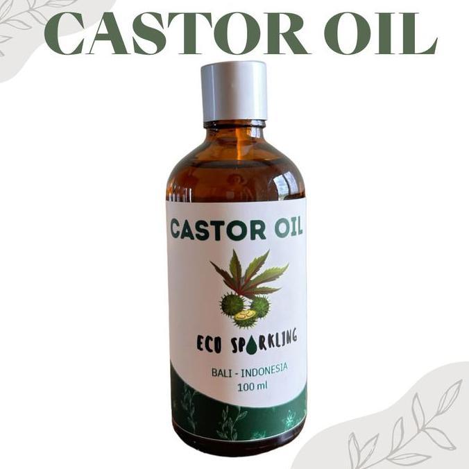 BERKUALITAS Ecosparkling Castor Oil/Pure Castor Oil/Minyak Jarak 100ml