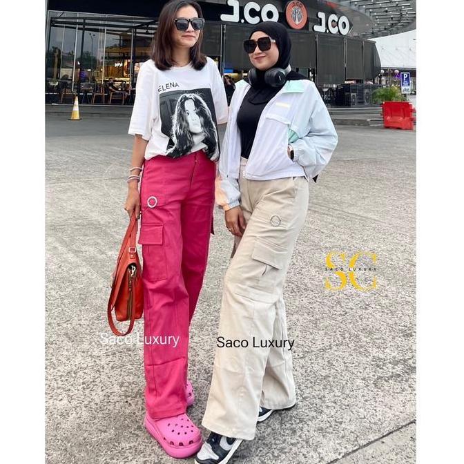 DS146 - VIYO- BB 50 KG SAMPAI BB 100 KG KULOT PANTS WANITA JUMBO