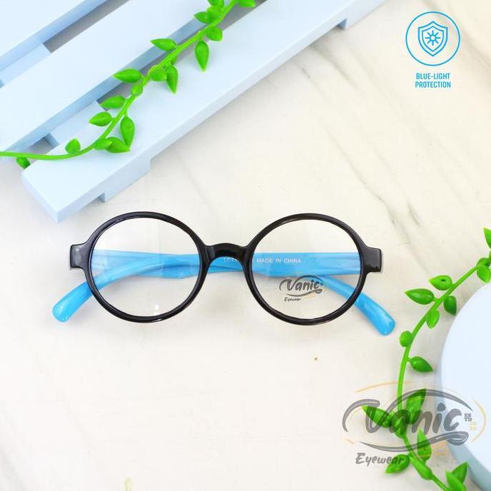 Kacamata Anak Frame Bulat Anti Radiasi